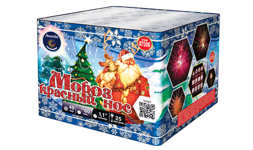  Батарея салютов Мороз Красный Нос  в Набережных Челнах