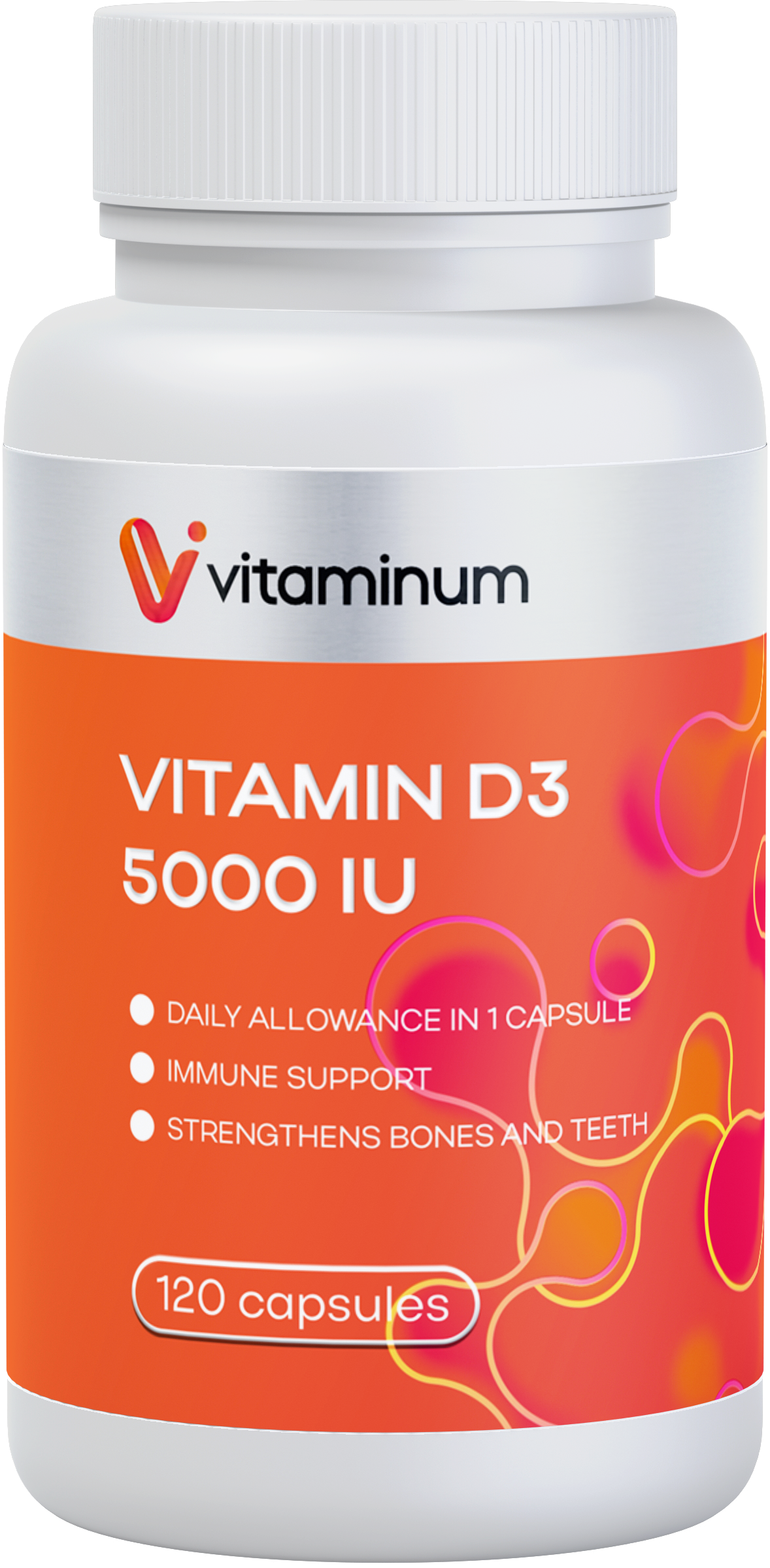  Vitaminum ВИТАМИН Д3 (5000 МЕ) 120 капсул 260 мг  в Набережных Челнах